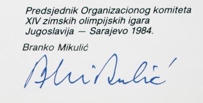 Lot #6114 Sarajevo 1984 Winter Olympics Participation Diploma - Image 2