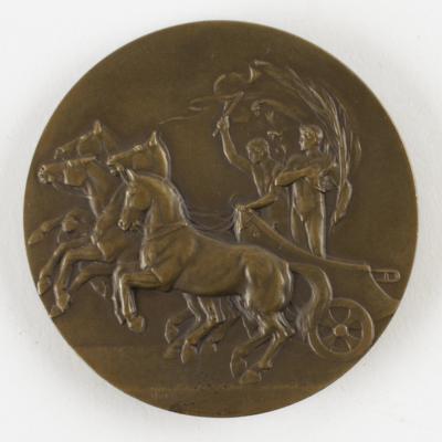 Lot #6018 London 1908 Olympics Bronze Participation Medal