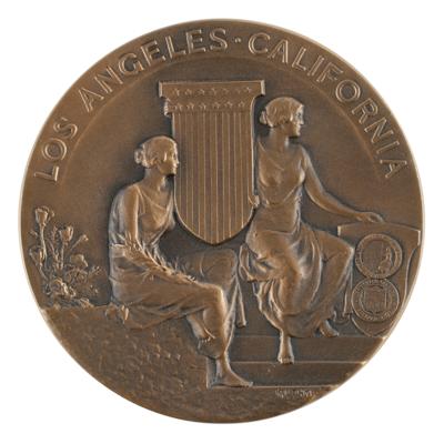 Lot #6037 Los Angeles 1932 Summer Olympics Bronze Participation Medal