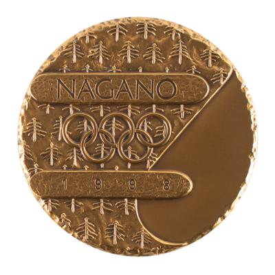Lot #6157 Nagano 1998 Winter Olympics Bronze Participation Medal