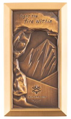 Lot #6162 Salt Lake City 2002 Winter Olympics Bronze Participation Medal - Image 2