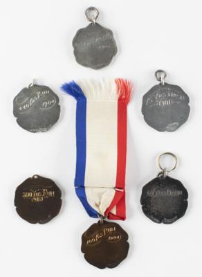 Lot #6014 Daniel Frank's Lot of (6) Athletic Medals - Image 2