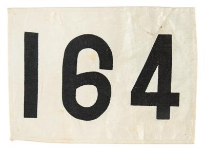 Lot #6073 Leonid Zhabotinsky's Tokyo 1964 Summer Olympics Athlete's Number