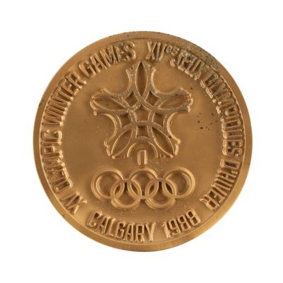 Lot #6127 Calgary 1988 Winter Olympics Volunteer Participation Medal