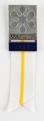Lot #6091 Sapporo 1972 Winter Olympics J.A.S.A. Badge