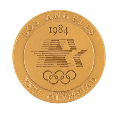 Lot #6121 Los Angeles 1984 Summer Olympics Torch and Volunteer Participation Medal - Image 9