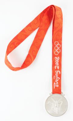 Lot #6172 Beijing 2008 Summer Olympics Silver Winner's Medal - Image 1