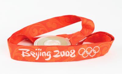 Lot #6172 Beijing 2008 Summer Olympics Silver Winner's Medal - Image 7