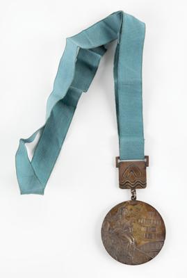 Lot #6087 Mexico 1968 Summer Olympics Gold Winner's Medal - Image 1