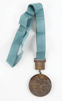 Lot #6087 Mexico 1968 Summer Olympics Gold Winner's Medal - Image 2