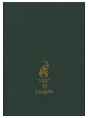 Lot #6153 Atlanta 1996 Summer Olympics Silver Winner's Medal Diploma - Image 2