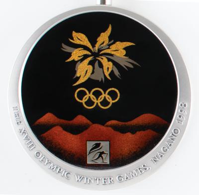 Lot #6159 Nagano 1998 Winter Olympics Silver Winner's Medal - Image 5