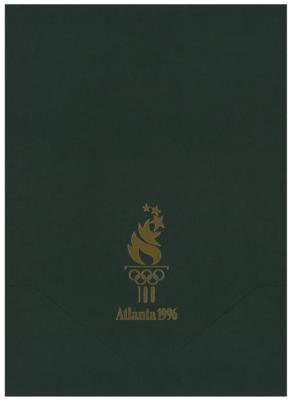 Lot #6155 Atlanta 1996 Summer Olympics Winner's Diploma - Image 2