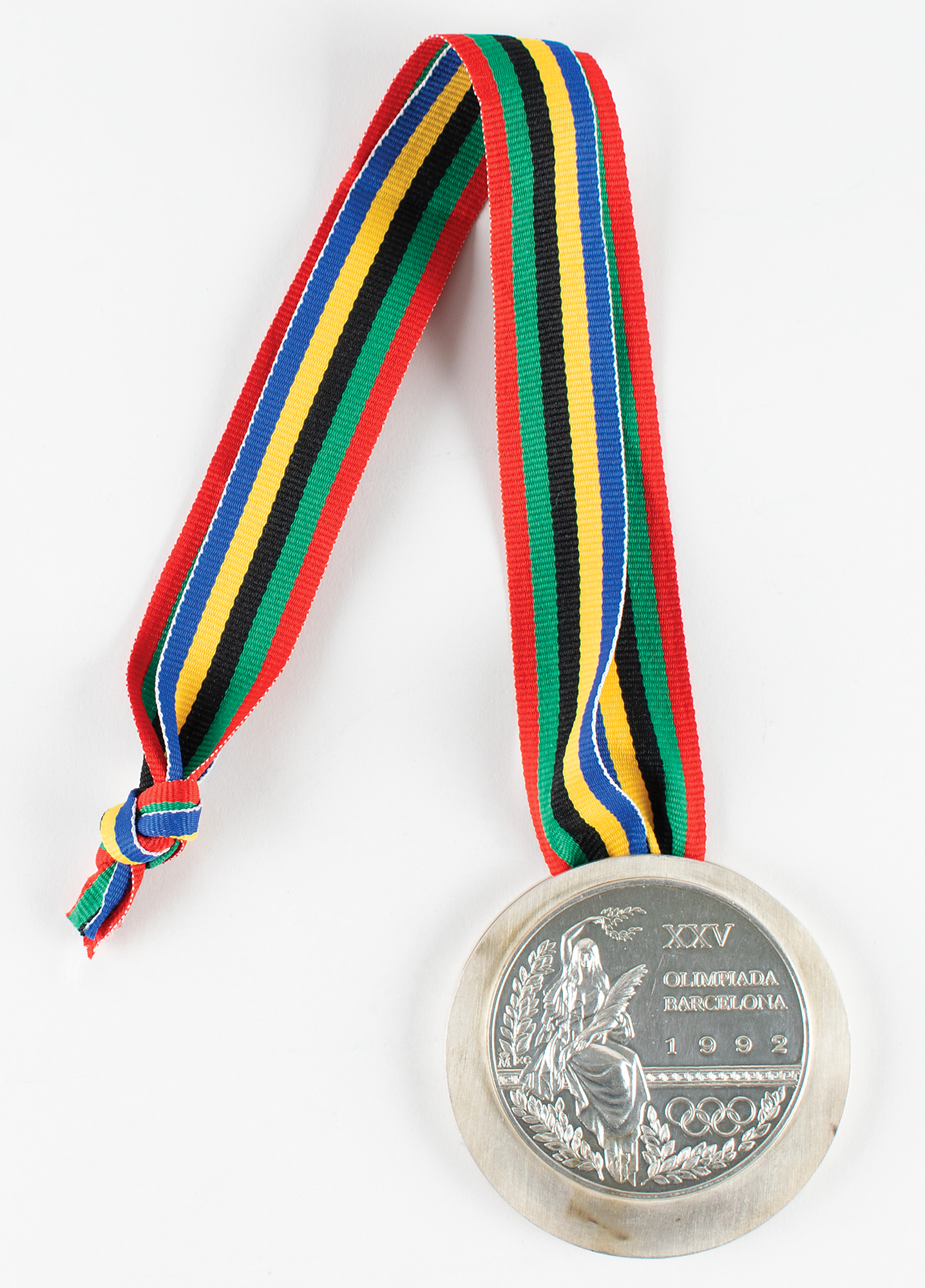 Lot #6139 Barcelona 1992 Summer Olympics Silver Winner's Medal