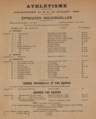 Lot #6027 Paris 1924 Summer Olympics Daily Program - Image 3