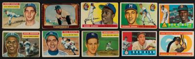 Lot #934 1939-1960 Play Ball, Bowman, Topps Baseball Shoebox Lot of (575) Cards - Image 1