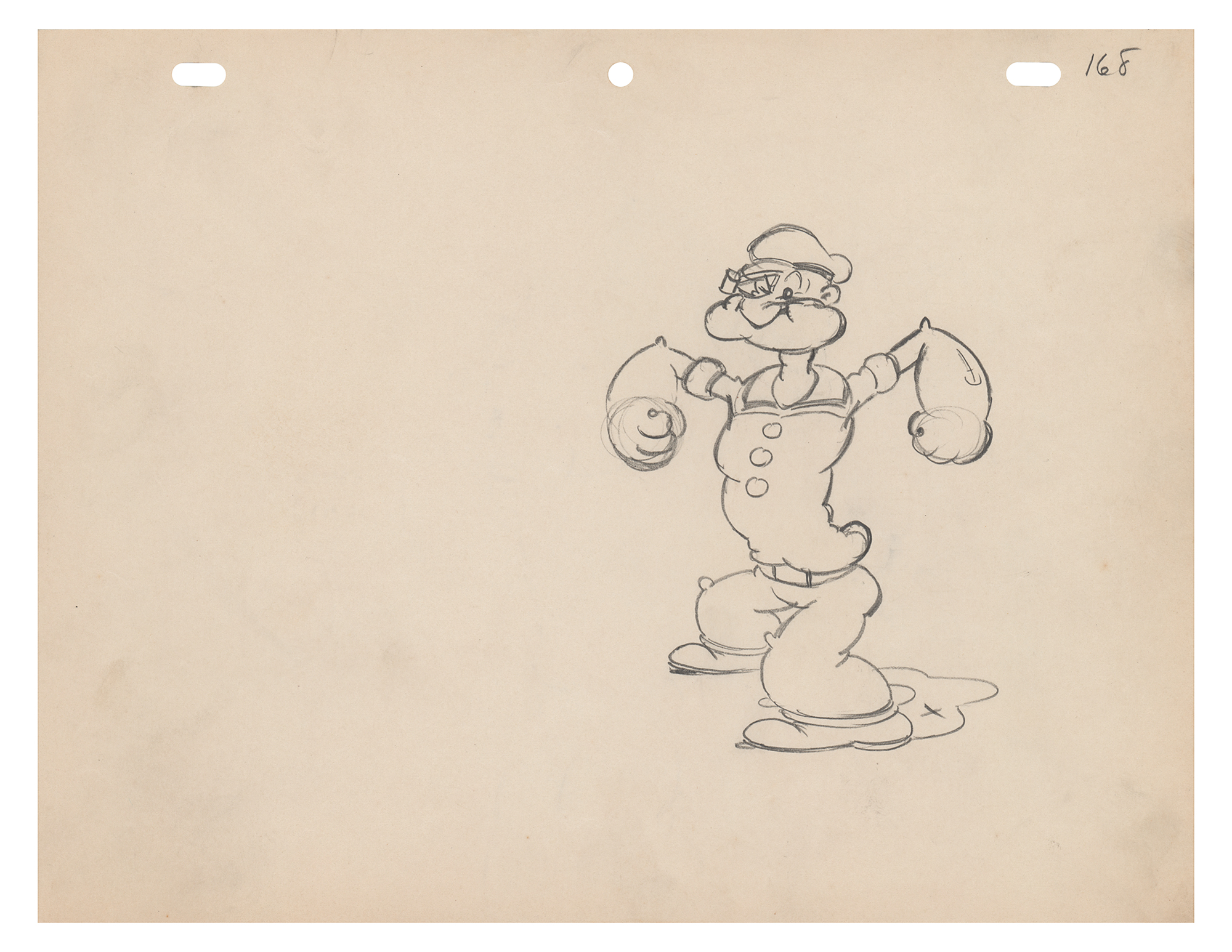 Popeye – The Sailor-Man !! …. Po ..Po!! – My Pencil Strokes – Instagrammed