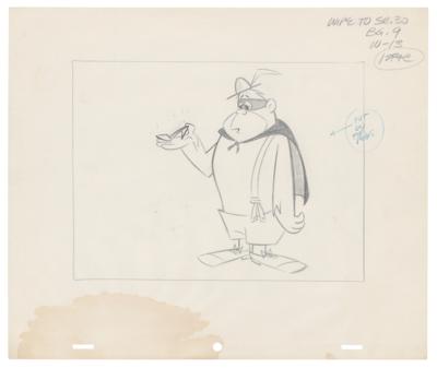 Lot #456 Magilla Gorilla production drawing from Prince Charming