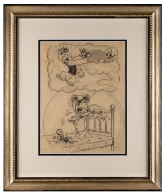 Lot #437 Popeye concept drawing for Wotta Nitemare - Image 2
