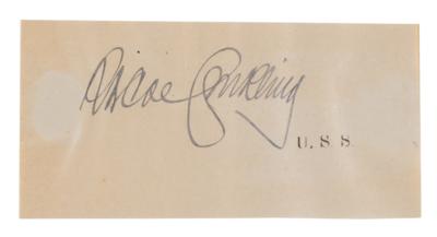 Lot #94 Roscoe Conkling Signature and Autograph Letter Signed - Image 3