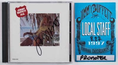 Lot #607 Jimmy Buffett Signed CD - Image 1
