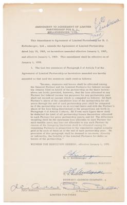 Lot #684 Julie Andrews Document Signed - Image 1