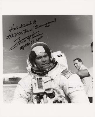 Lot #369 Fred Haise Signed Photograph
