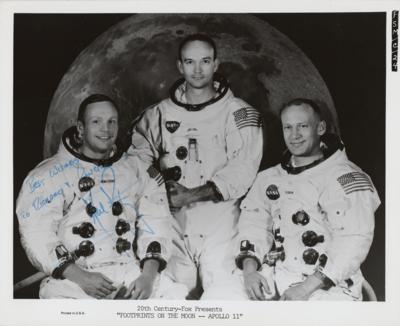 Lot #349 Neil Armstrong Signed Photograph