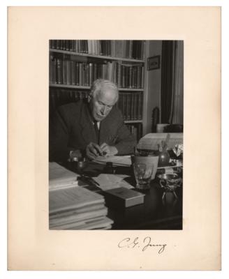 Lot #18 Carl Jung Signed Photograph