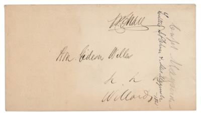 Lot #84 Salmon P. Chase Autograph Letter Signed - Image 4