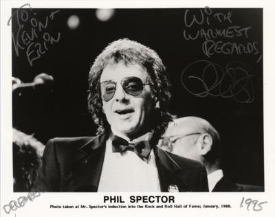 Lot #648 Phil Spector Signed Photograph - Image 1