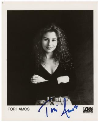 Lot #597 Tori Amos Signed Photograph