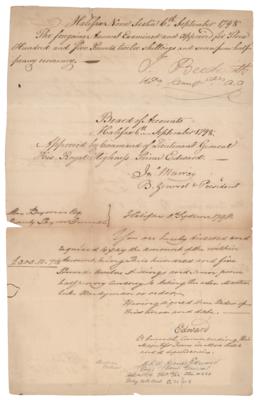 Lot #193 Prince Edward, Duke of Kent and Strathearn Document Signed - Image 2