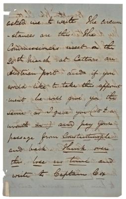 Lot #298 Charles 'Chinese' Gordon Autograph Letter Signed - Image 2