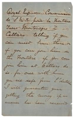 Lot #298 Charles 'Chinese' Gordon Autograph Letter Signed - Image 3