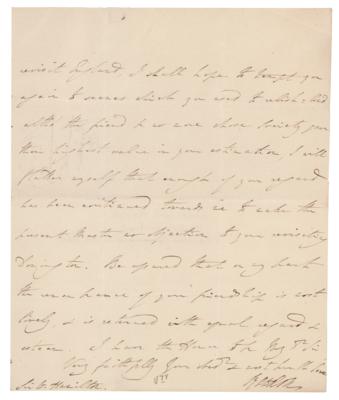 Lot #322 Francis Rawdon-Hastings Autograph Letter Signed - Image 3
