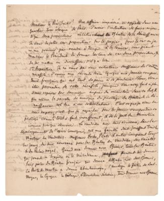 Lot #554 Giacomo Meyerbeer Autograph Letter Signed