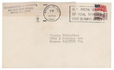 Lot #169 Mother Teresa Typed Letter Signed - Image 3