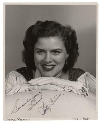 Lot #519 Patsy Cline Signed Photograph