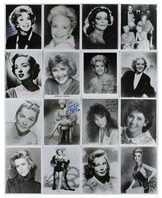 Lot #683 Actresses (16) Signed Photographs