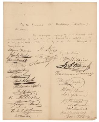 Lot #103 George M. Dallas Autograph Document Signed