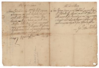 Lot #147 King Philip IV of Spain Letter Signed - Image 4