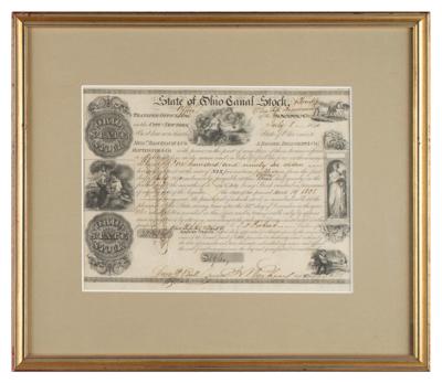 Lot #254 State of Ohio Canal Bond - Image 2
