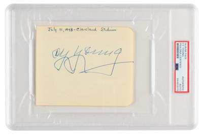 Lot #795 Cy Young Signature