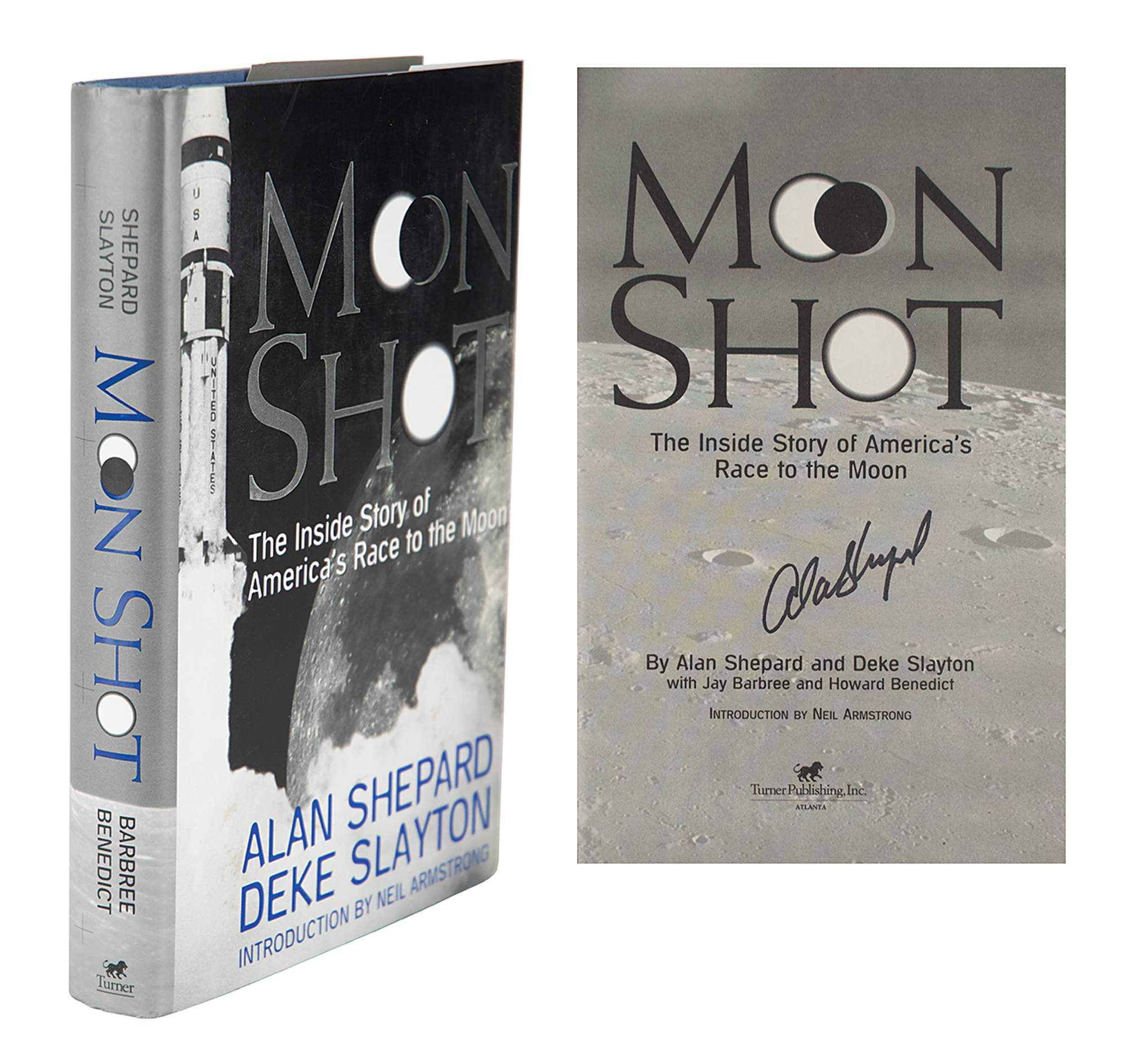 Lot #379 Alan Shepard Signed Book