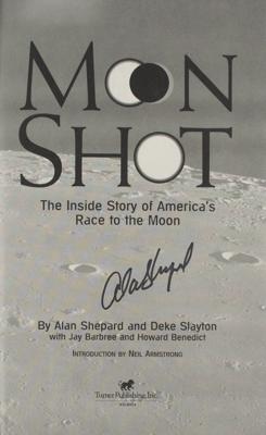 Lot #379 Alan Shepard Signed Book - Image 2