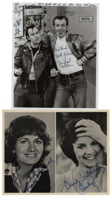 Lot #720 Laverne and Shirley (2) Signed Photographs - Image 1