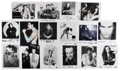 Lot #639 Rock and Roll Musicians (16) Signed Photographs