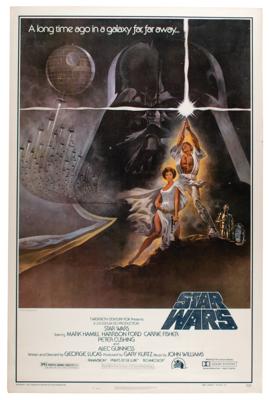 Lot #738 Star Wars 1982 'Style A' Video One Sheet Movie Poster