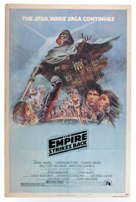 Lot #750 Star Wars: The Empire Strikes Back 1980 'Style B' NSS One Sheet Movie Poster